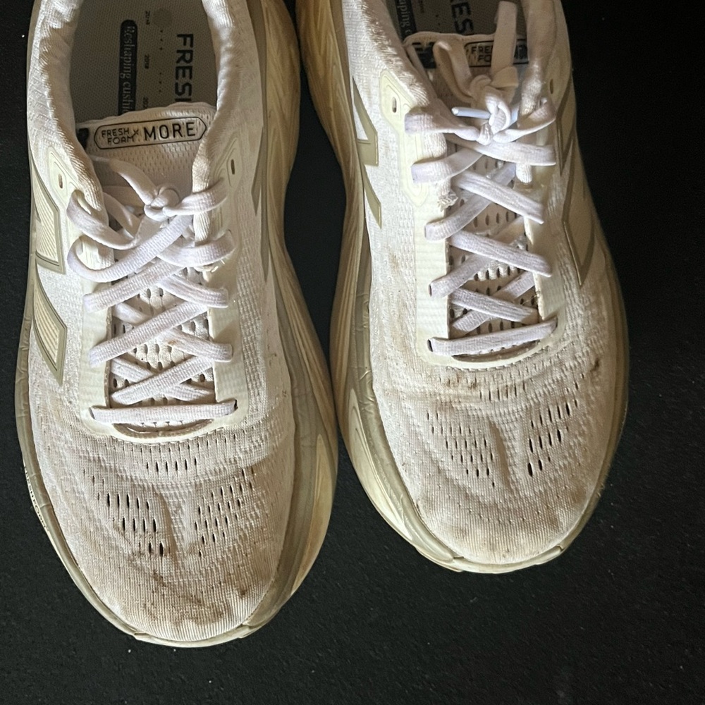 New Balance Cream Running Shoes